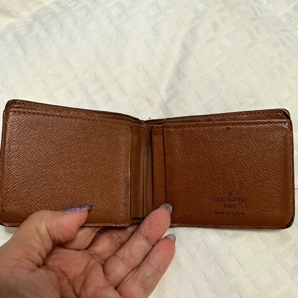 🧿Louis Vuitton mini wallet only x bills very vintage discontinued - Picture 3 of 15